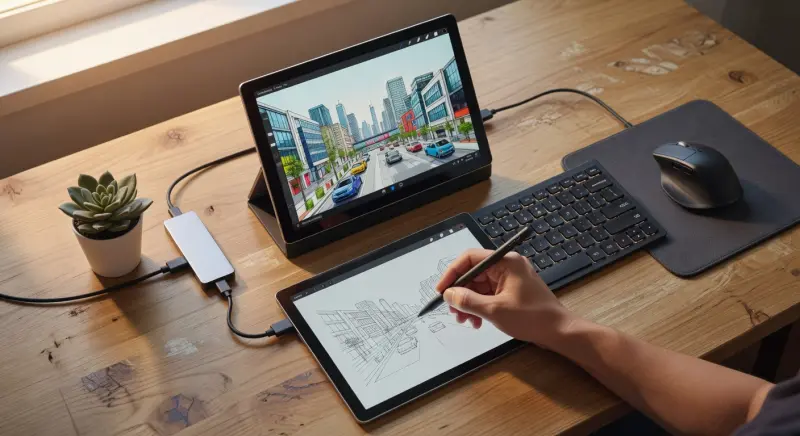 How to Set Up a Surface Pro as a Desktop Replacement