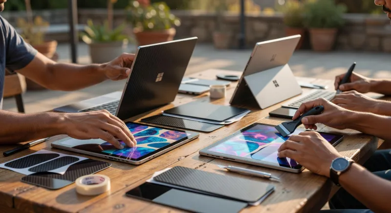 Laptop Decals & Skins Stickers for Microsoft Surface